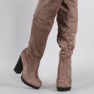 Bamboo Over the Knee Boots